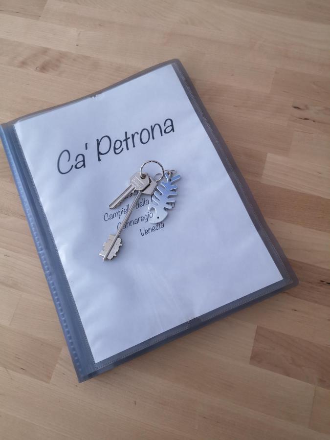 Apartment Ca' Petrona Wenecja Zewnętrze zdjęcie